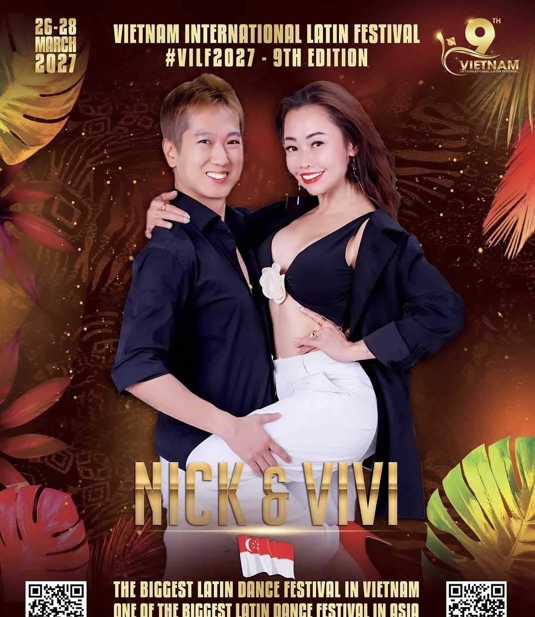 Vietnam International Latin Festival 2027 poster