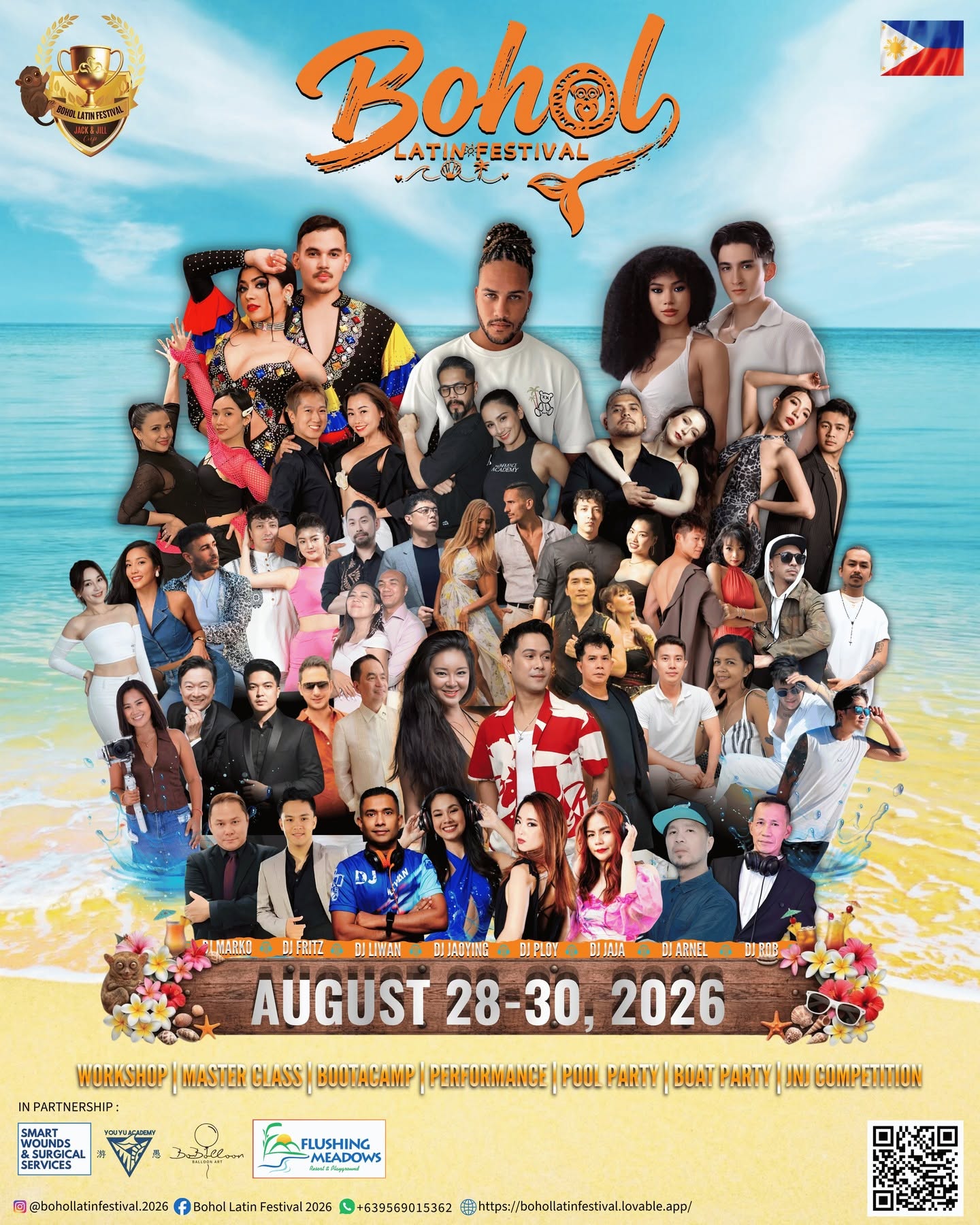 Bohol Latin Festival 2026 poster